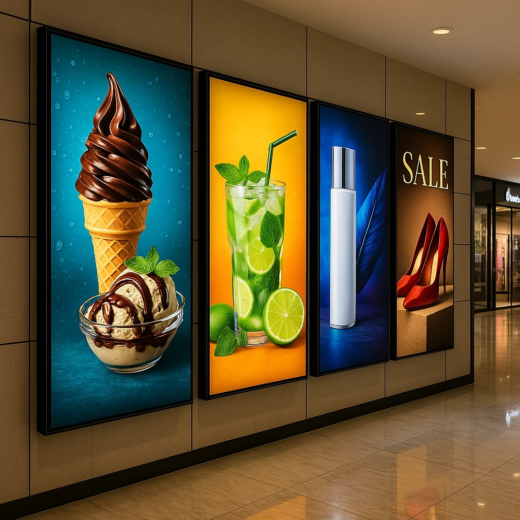 لایت باکس فریم لس